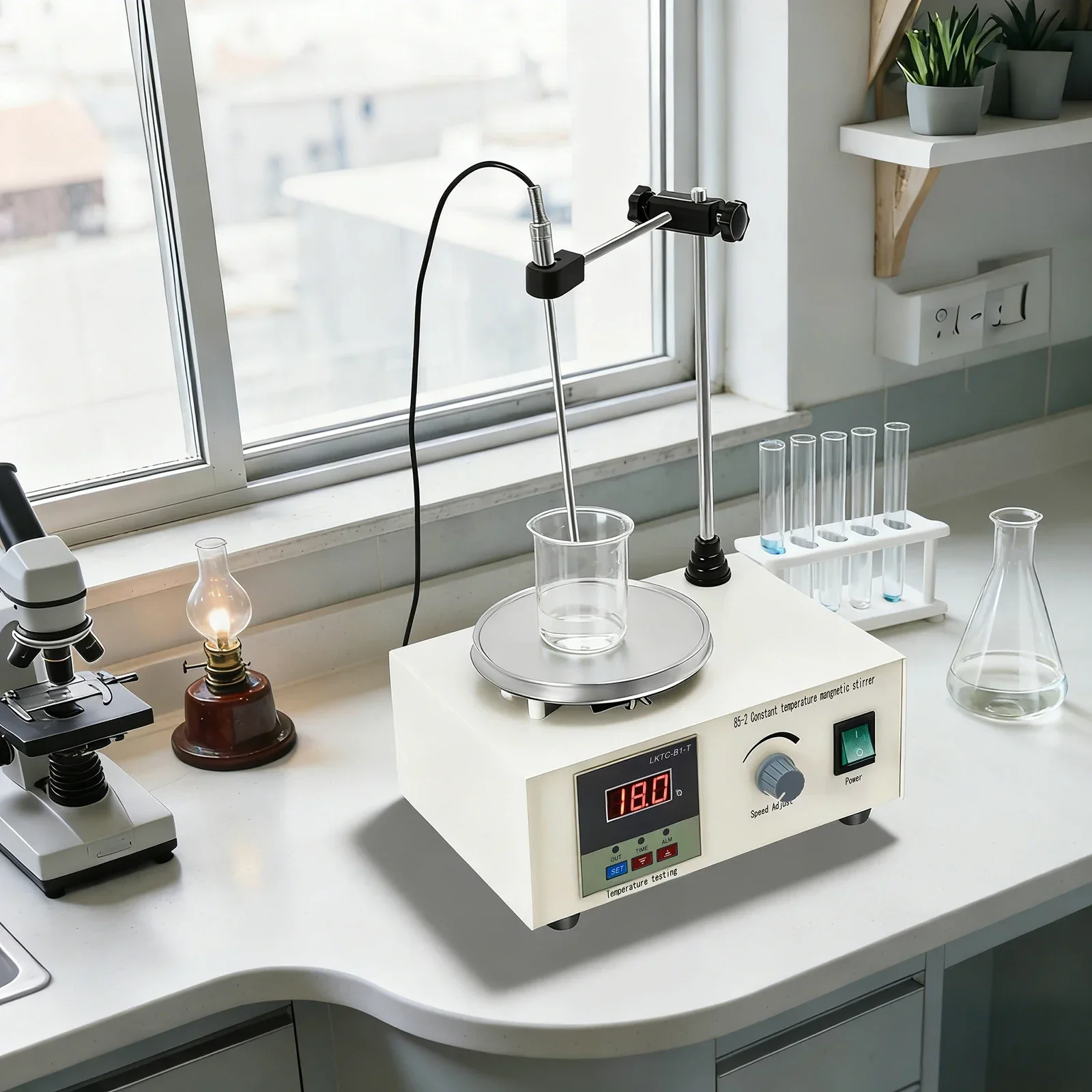 2000ml Magnetic Stirrer With H - огляд і ціна Magnetic Stirrer Hotplate