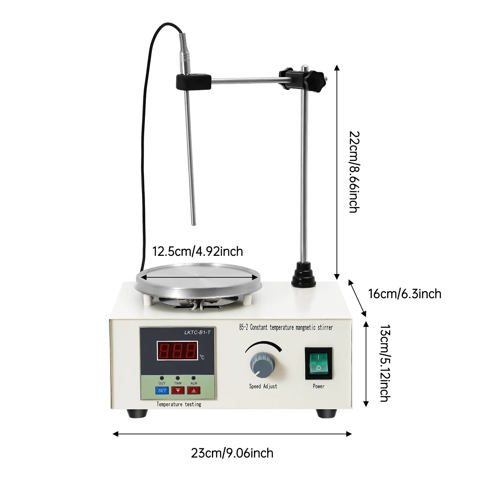 2000ml Magnetic Stirrer With H - огляд і ціна Magnetic Stirrer Hotplate