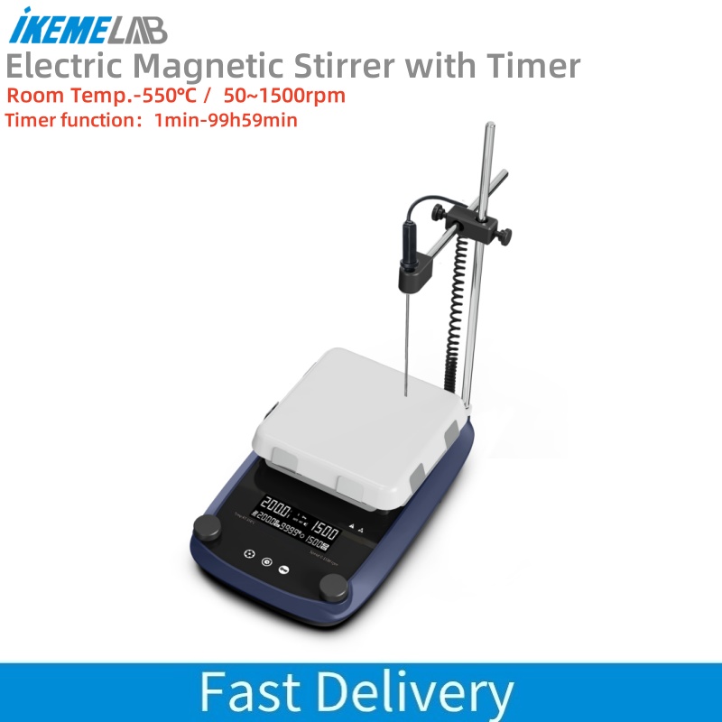 IKEME LCD Digital Display Magn - огляд і ціна Magnetic Stirrer Hotplate