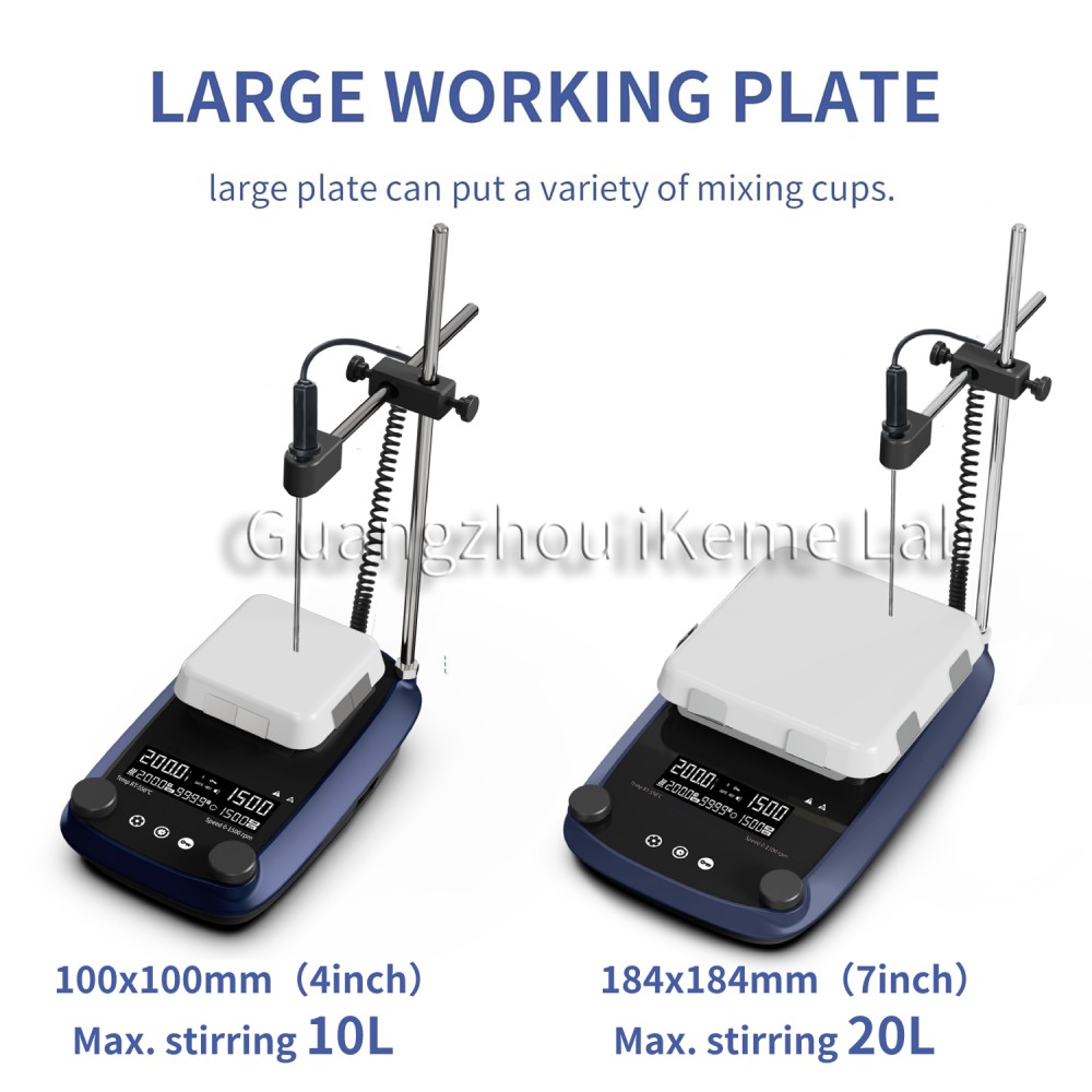 IKEME LCD Digital Display Magn - огляд і ціна Magnetic Stirrer Hotplate