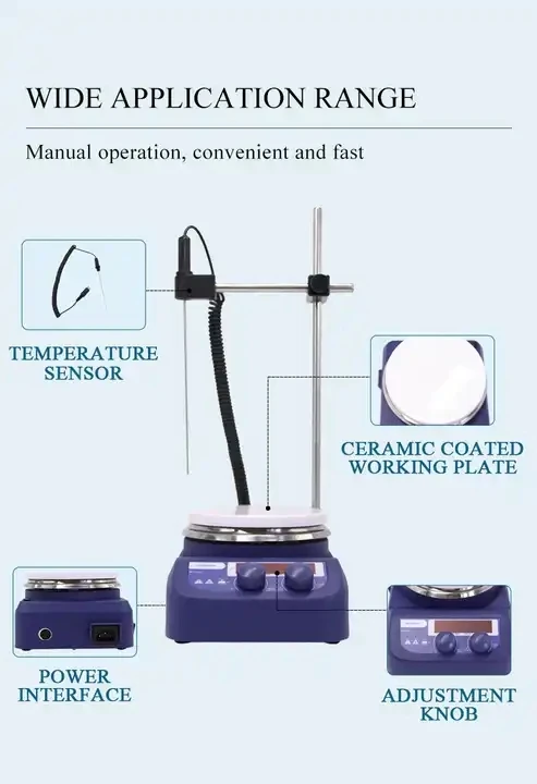 Ms-h280-pro Industrial Hot Pla - огляд і ціна Magnetic Stirrer Hotplate