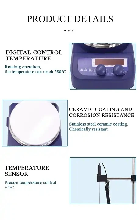 Ms-h280-pro Industrial Hot Pla - огляд і ціна Magnetic Stirrer Hotplate