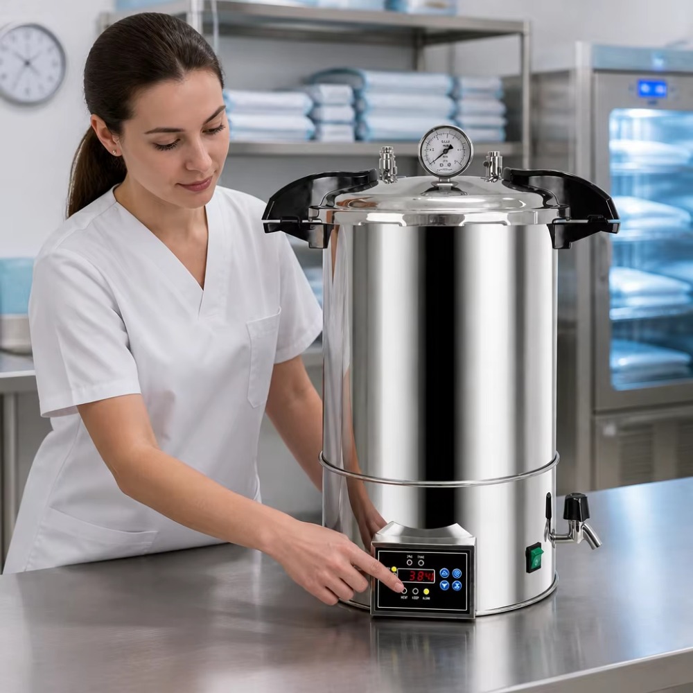 24L Digital Autoclave Steam St - огляд і ціна Medical Laboratory