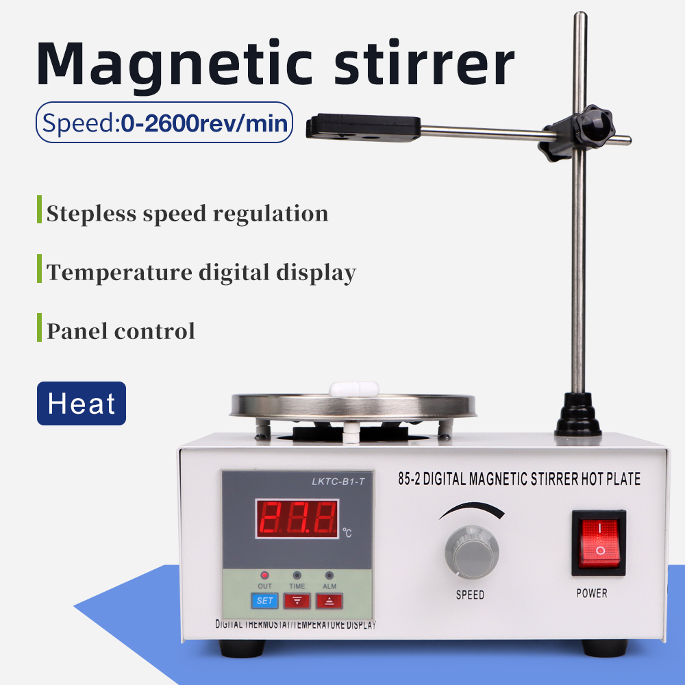 1L Hotplate Magnetic Stirrer 8 - огляд і ціна Magnetic Stirrer Hotplate